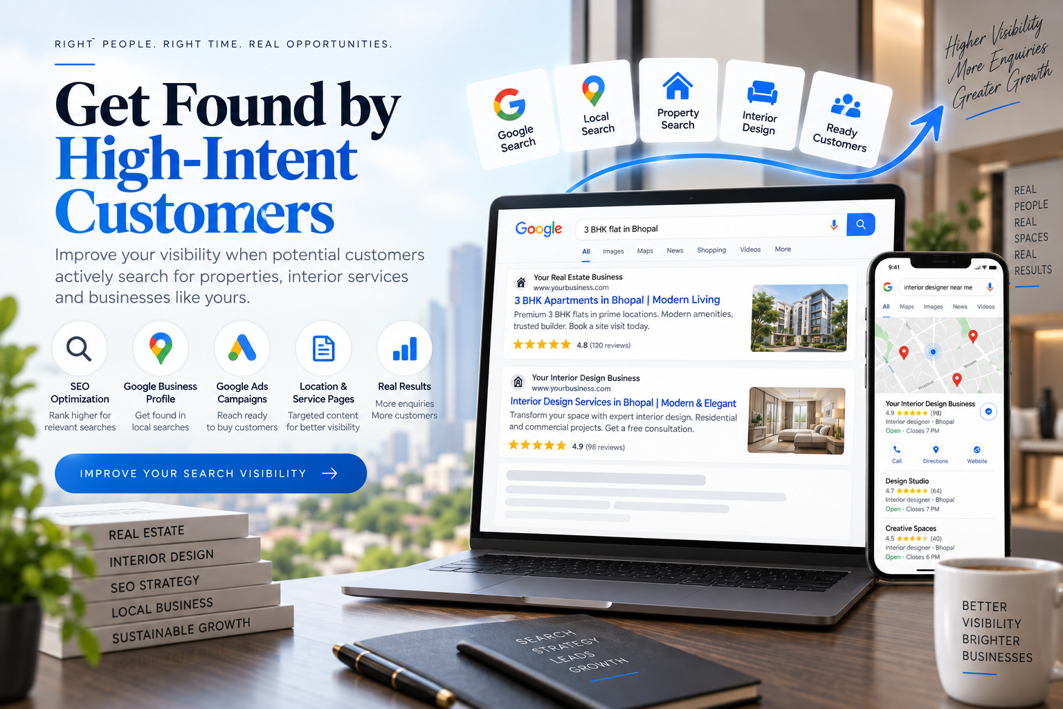 Get Found by High-Intent Customers